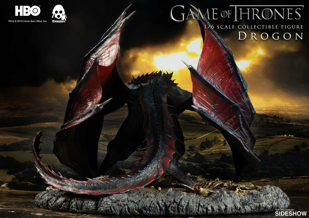 Game Of Thrones Drogon Sixth Scale Figure By Threezero 7 Game Of Thrones Drogon Sixth Scale Figure By Threezero