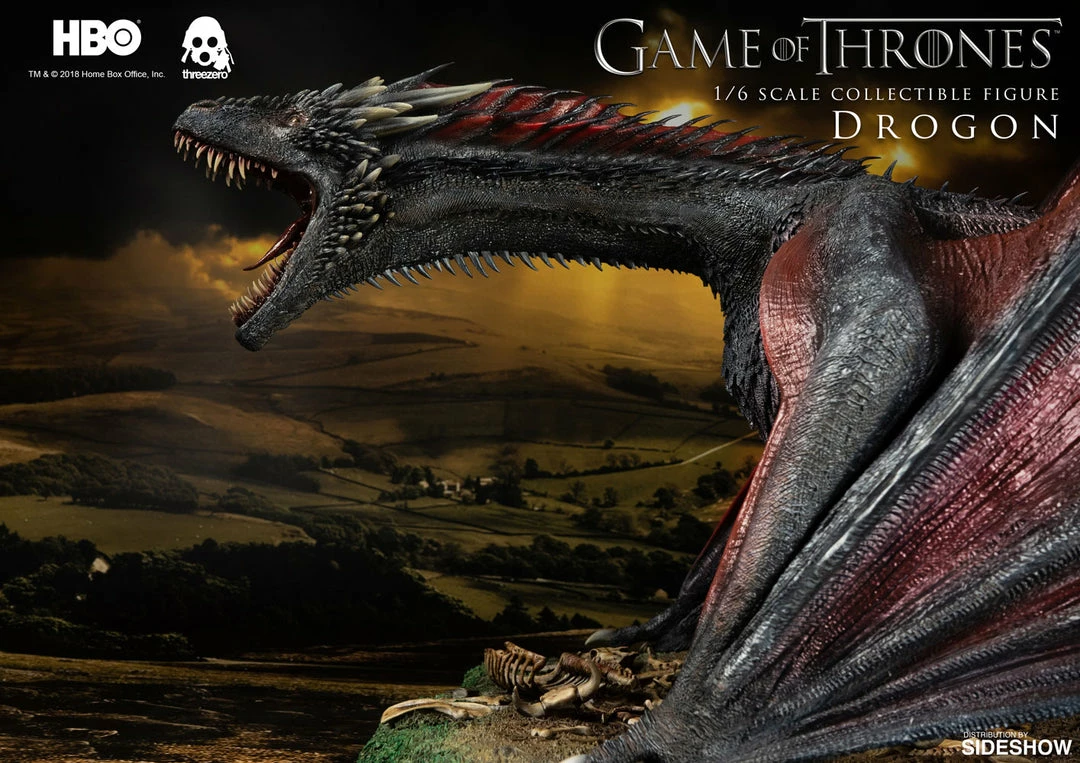 Game Of Thrones Drogon Sixth Scale Figure By Threezero 9 Game Of Thrones Drogon Sixth Scale Figure By Threezero