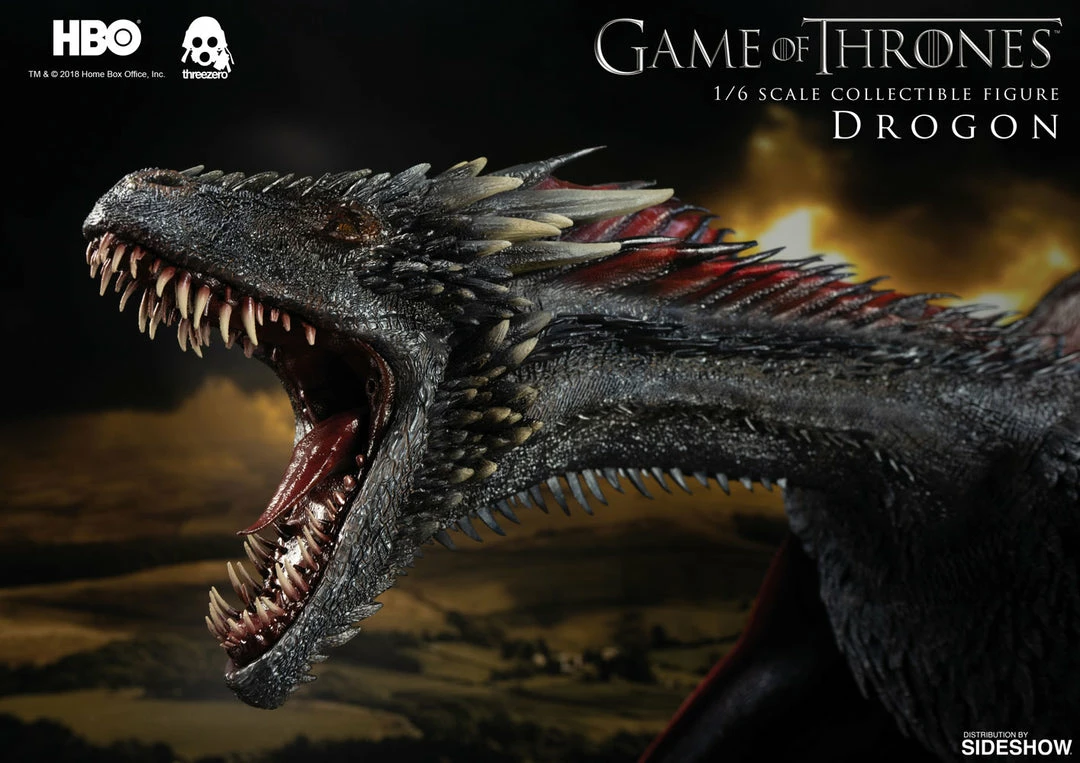Game Of Thrones Drogon Sixth Scale Figure By Threezero 10 Game Of Thrones Drogon Sixth Scale Figure By Threezero
