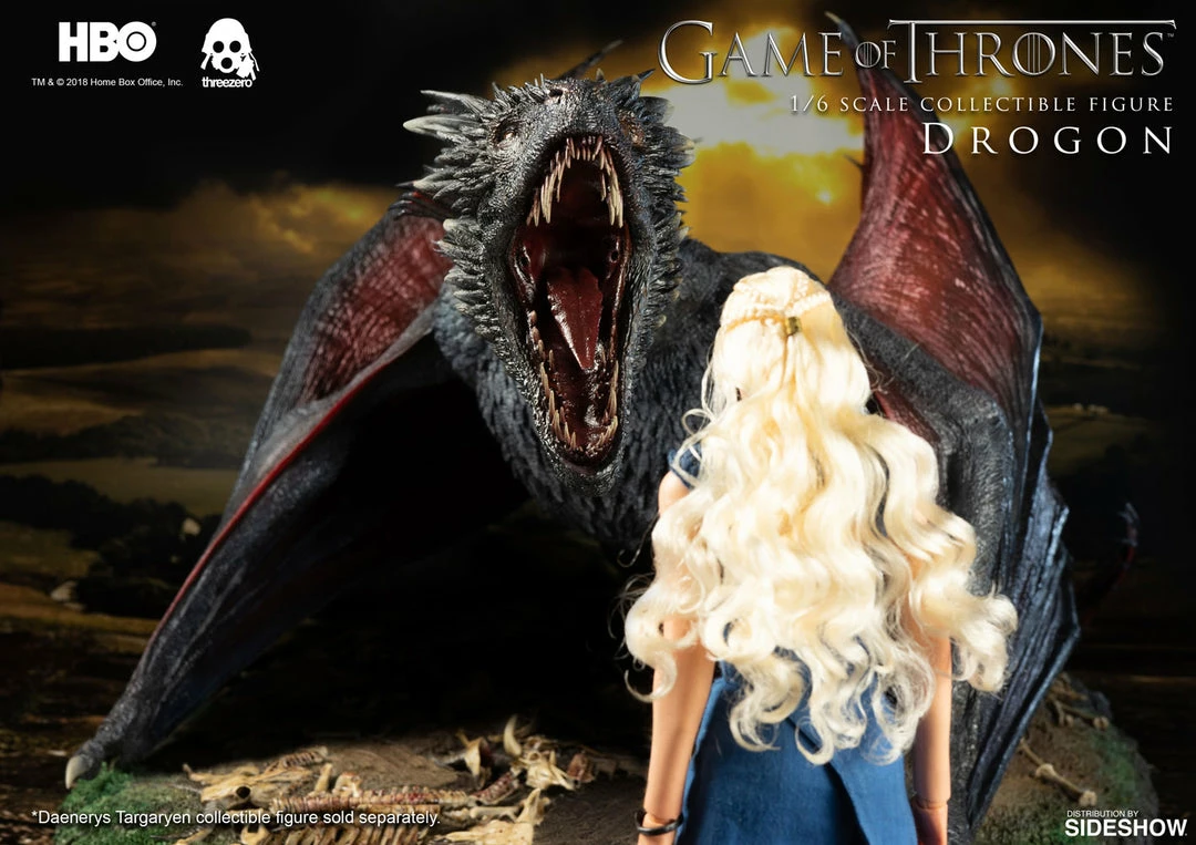 Game Of Thrones Drogon Sixth Scale Figure By Threezero 11 Game Of Thrones Drogon Sixth Scale Figure By Threezero