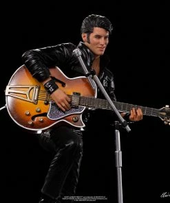 Hot Pop Cultures Store Elvis Presley (Comeback Deluxe) 1:10 Scale Statue By Iron Studios Art Scale SIDESHOW COLLECTIBLES