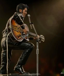 Hot Pop Cultures Store Elvis Presley (Comeback Deluxe) 1:10 Scale Statue By Iron Studios Art Scale SIDESHOW COLLECTIBLES