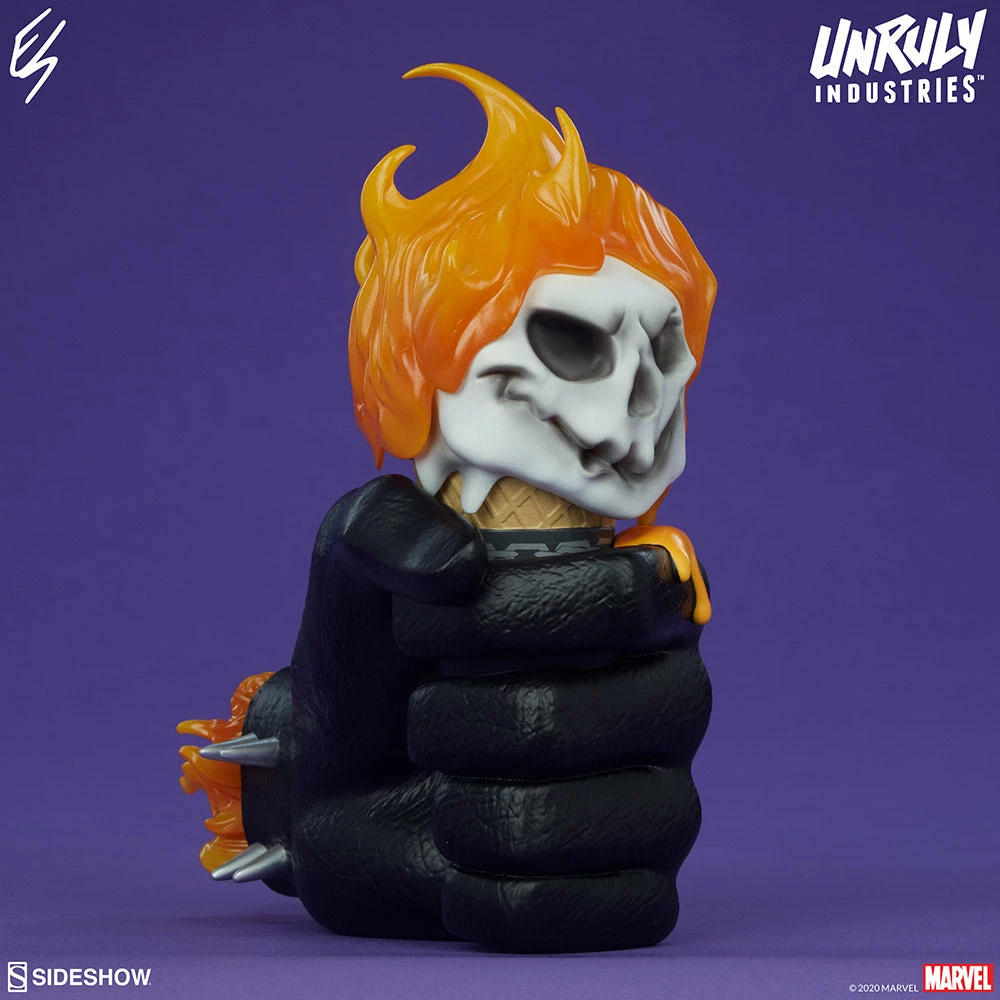 Ghost Rider: One Scoops Designer Collectible Toy By Unruly Industries™ By Erik Scoggan 6 Ghost Rider: One Scoops Designer Collectible Toy By Unruly Industries™ By Erik Scoggan