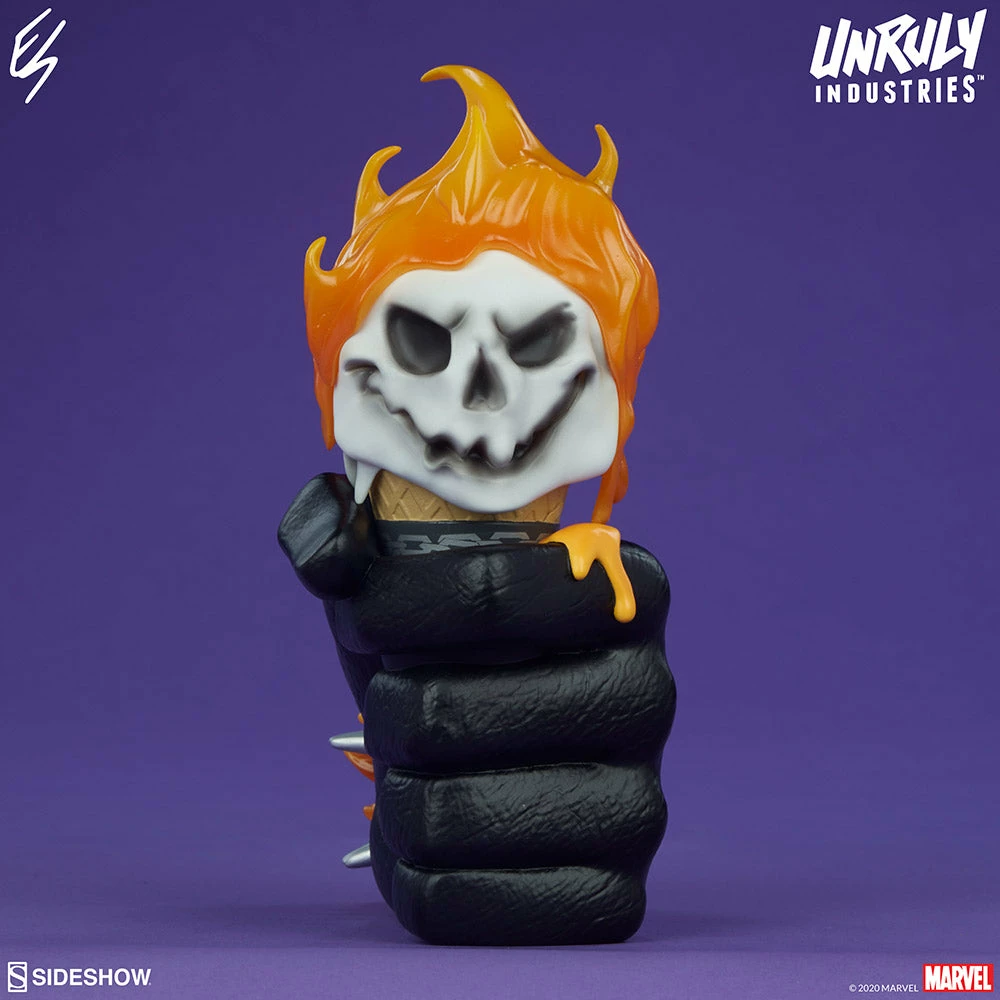 Ghost Rider: One Scoops Designer Collectible Toy By Unruly Industries™ By Erik Scoggan 8 Ghost Rider: One Scoops Designer Collectible Toy By Unruly Industries™ By Erik Scoggan
