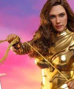 Golden Armor Wonder Woman Sixth Scale Figure By Hot Toys Movie Masterpiece Series - Wonder Woman 1984