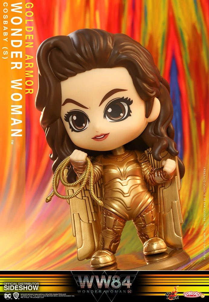 Golden Armor Wonder Woman Collectible Figure By Hot Toys Wonder Woman 1984 - Cosbaby(S) Series 2 Golden Armor Wonder Woman Collectible Figure By Hot Toys Wonder Woman 1984 - Cosbaby(S) Series