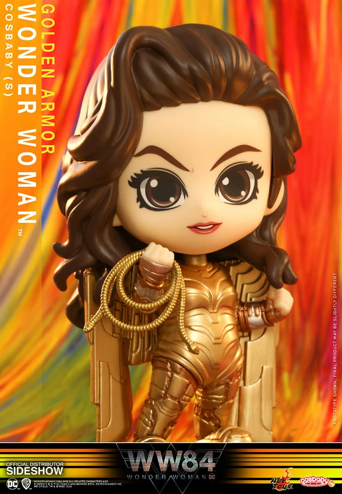 Golden Armor Wonder Woman Collectible Figure By Hot Toys Wonder Woman 1984 - Cosbaby(S) Series 3 Golden Armor Wonder Woman Collectible Figure By Hot Toys Wonder Woman 1984 - Cosbaby(S) Series