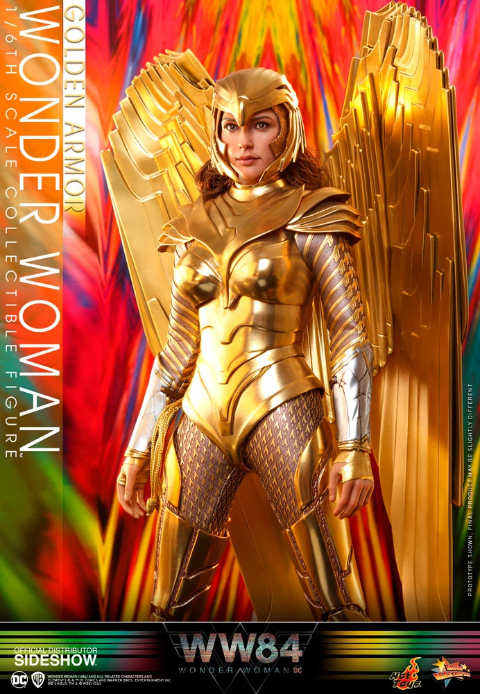 Golden Armor Wonder Woman Sixth Scale Figure By Hot Toys Movie Masterpiece Series - Wonder Woman 1984 6 Golden Armor Wonder Woman Sixth Scale Figure By Hot Toys Movie Masterpiece Series - Wonder Woman 1984