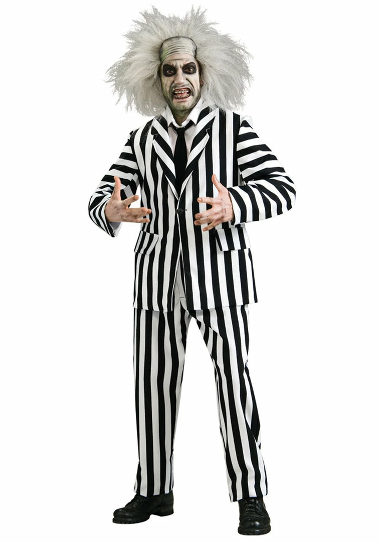 Halloweencostumes.com Grand Heritage Beetlejuice Costume 1 Halloweencostumes.com Grand Heritage Beetlejuice Costume