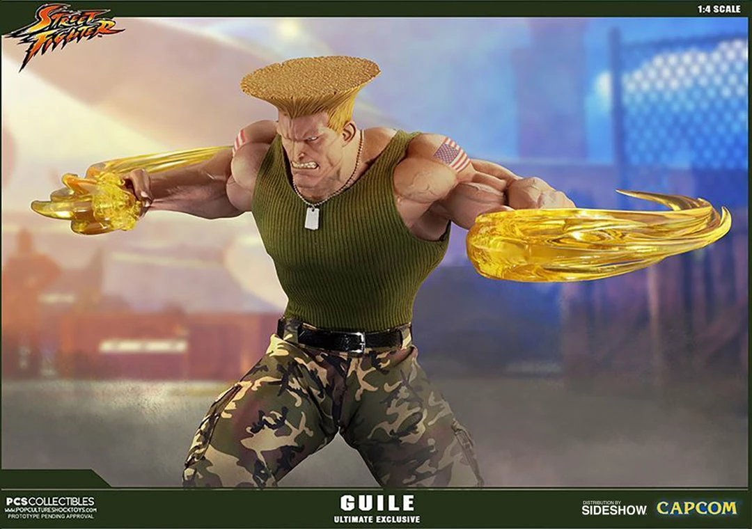 Guile Ultimate By PCS Collectibles - Street Fighter 5 Guile Ultimate By PCS Collectibles - Street Fighter