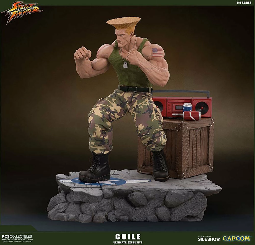 Guile Ultimate By PCS Collectibles - Street Fighter 4 Guile Ultimate By PCS Collectibles - Street Fighter