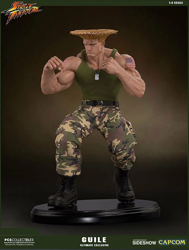 Guile Ultimate By PCS Collectibles - Street Fighter 22 Guile Ultimate By PCS Collectibles - Street Fighter