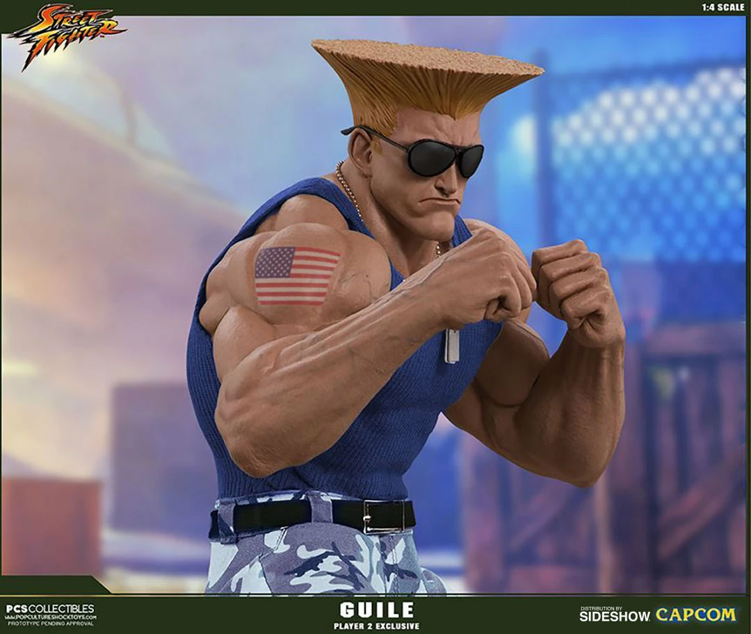 Guile Ultimate By PCS Collectibles - Street Fighter 19 Guile Ultimate By PCS Collectibles - Street Fighter