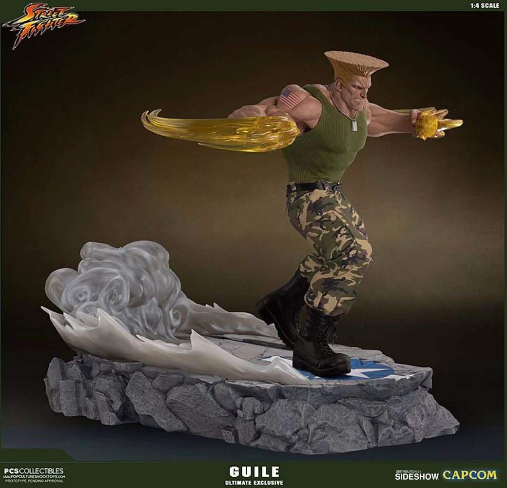 Guile Ultimate By PCS Collectibles - Street Fighter 16 Guile Ultimate By PCS Collectibles - Street Fighter
