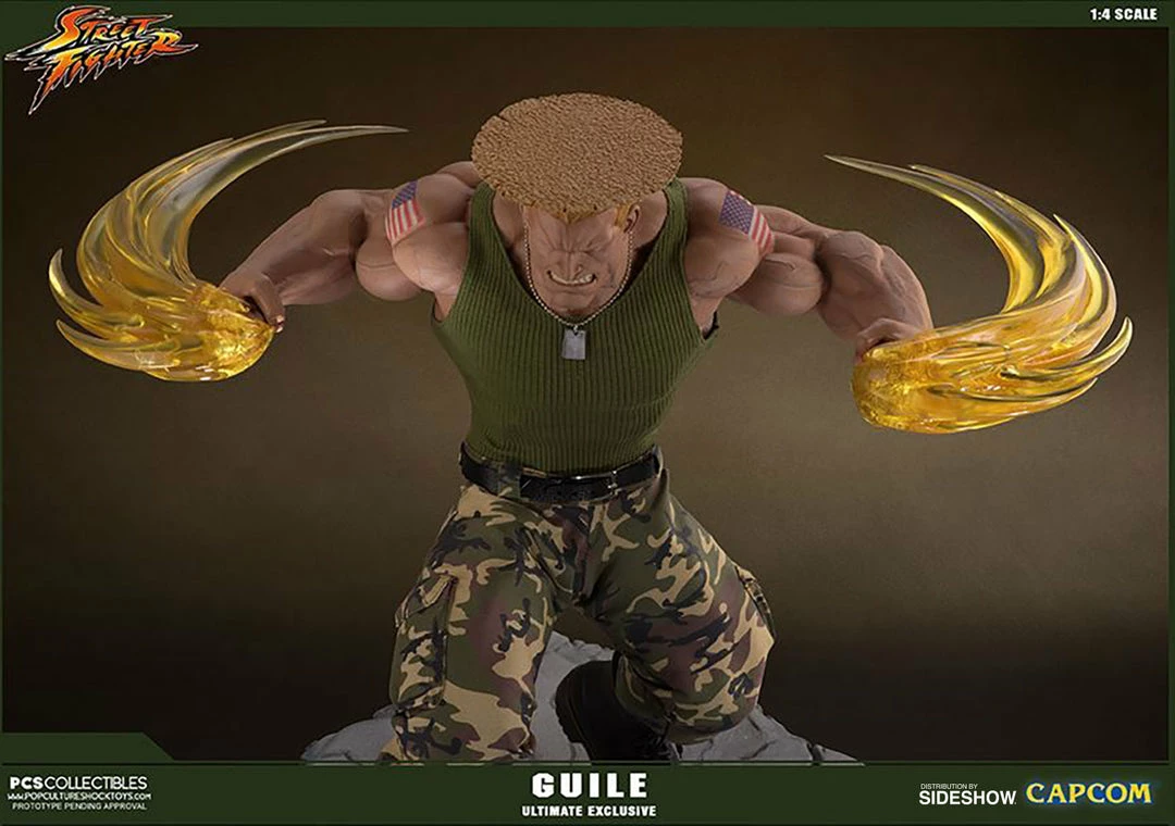 Guile Ultimate By PCS Collectibles - Street Fighter 15 Guile Ultimate By PCS Collectibles - Street Fighter