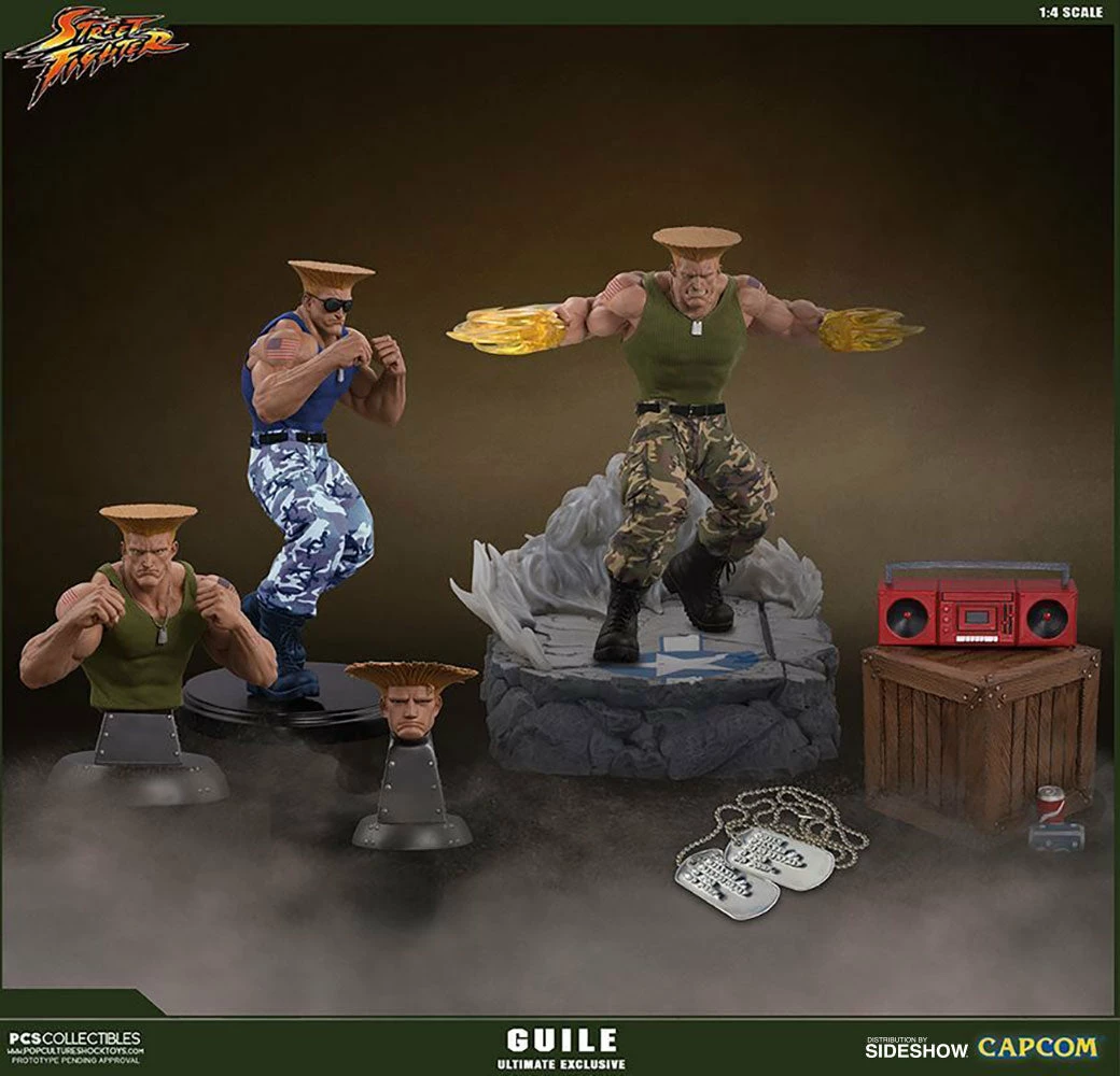 Guile Ultimate By PCS Collectibles - Street Fighter 10 Guile Ultimate By PCS Collectibles - Street Fighter