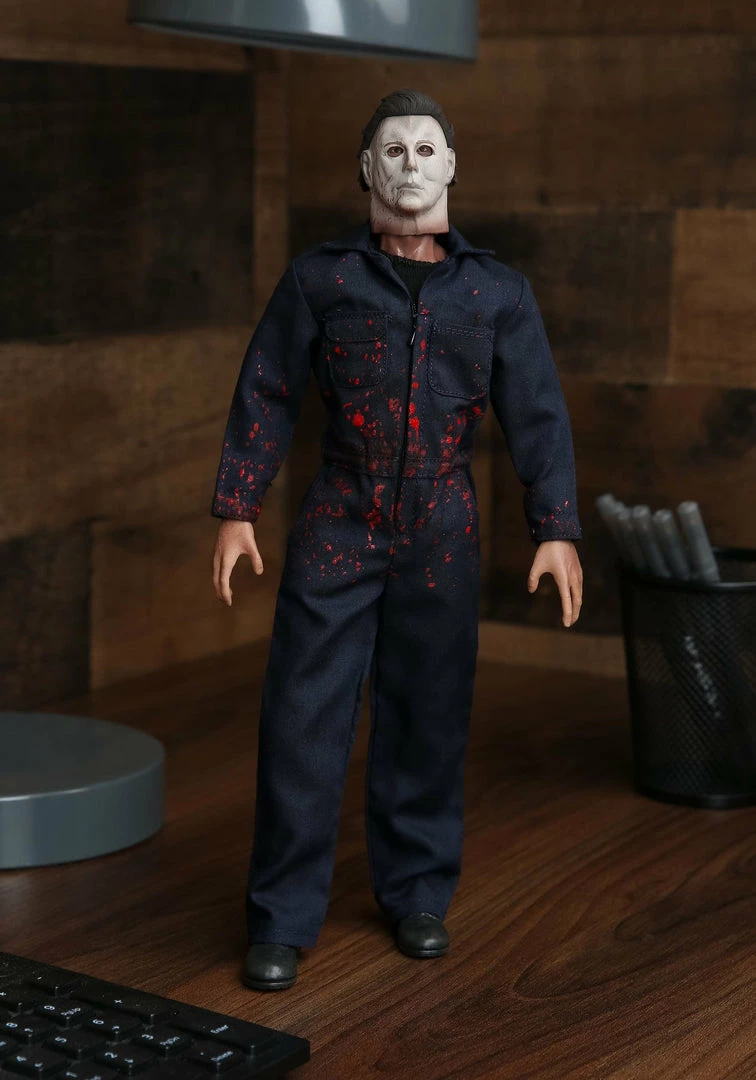 Fun.com Halloween 1978 Michael Myers Blood Variant 12" Collectible Action Figure Cosplay, Halloween Costumes 1 Fun.com Halloween 1978 Michael Myers Blood Variant 12" Collectible Action Figure Cosplay, Halloween Costumes