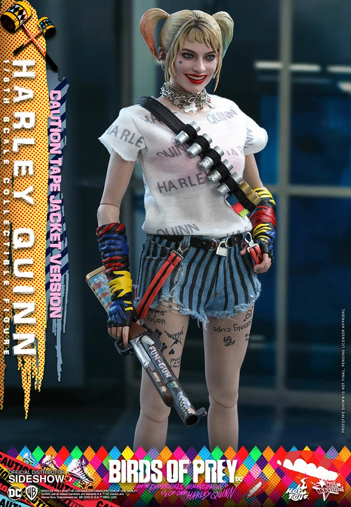 Harley Quinn (Caution Tape Jacket Version) By Hot Toys 8 Harley Quinn (Caution Tape Jacket Version) By Hot Toys