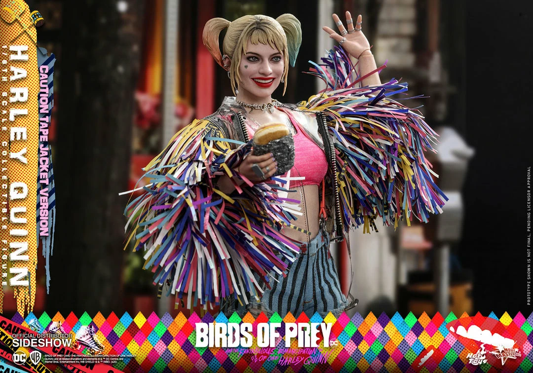 Harley Quinn (Caution Tape Jacket Version) By Hot Toys 9 Harley Quinn (Caution Tape Jacket Version) By Hot Toys