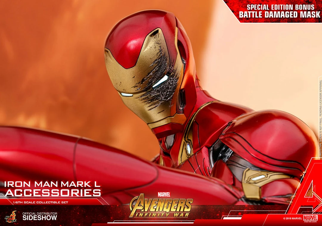 Iron Man Mark L Accessories Special Edition Collectible Set By Hot Toys Accessories Collection Series - Avengers: Infinity War Avengers Earth's Heroes 6 Iron Man Mark L Accessories Special Edition Collectible Set By Hot Toys Accessories Collection Series - Avengers: Infinity War Avengers Earth's Heroes
