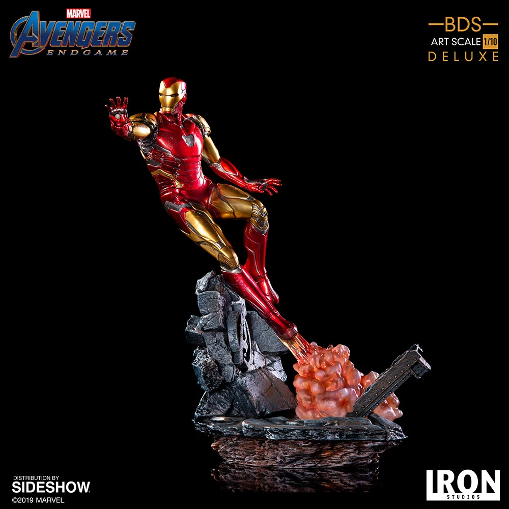 Iron Man Mark LXXXV (Deluxe) 1:10 Scale Statue By Iron Studios Avengers: Endgame - Art Scale 1:10 Battle Diorama Series 7 Iron Man Mark LXXXV (Deluxe) 1:10 Scale Statue By Iron Studios Avengers: Endgame - Art Scale 1:10 Battle Diorama Series