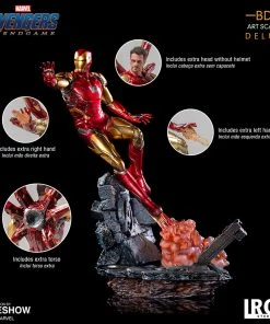 Iron Man Mark LXXXV (Deluxe) 1:10 Scale Statue By Iron Studios Avengers: Endgame - Art Scale 1:10 Battle Diorama Series 28 Iron Man Mark LXXXV (Deluxe) 1:10 Scale Statue By Iron Studios Avengers: Endgame - Art Scale 1:10 Battle Diorama Series
