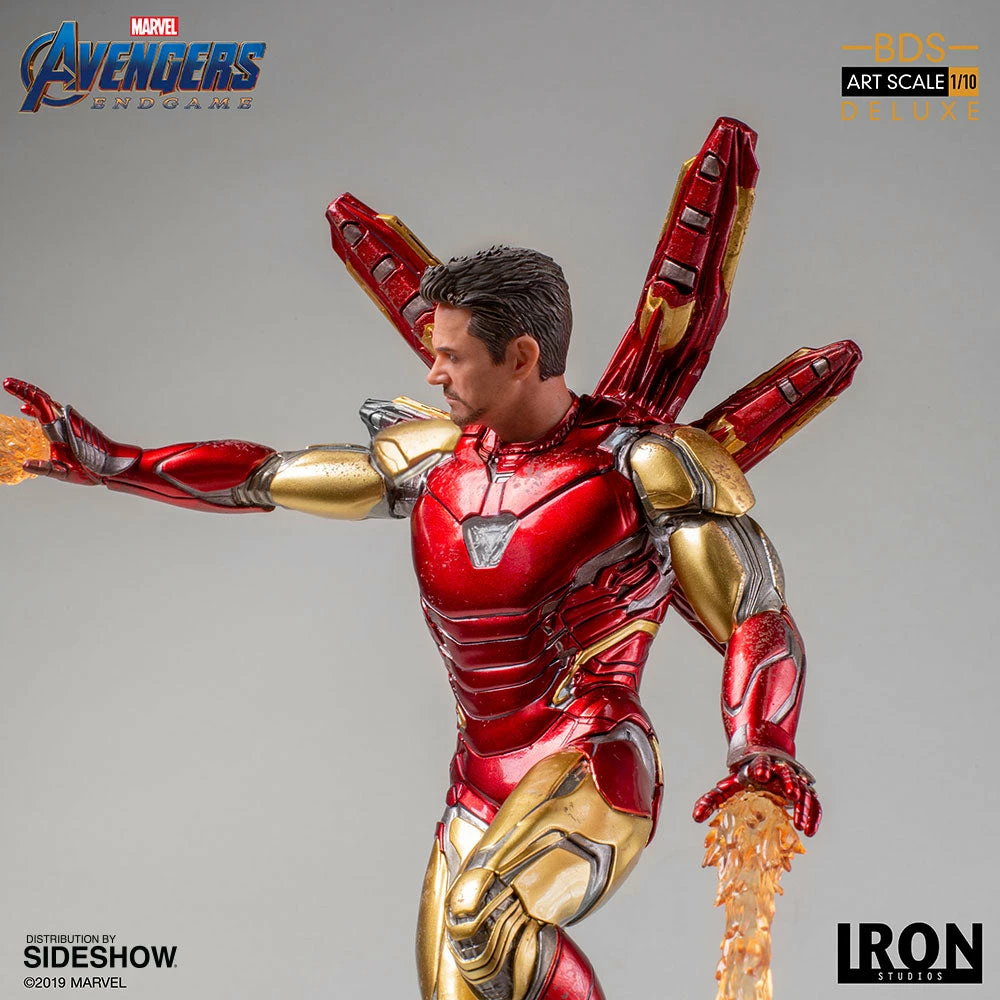 Iron Man Mark LXXXV (Deluxe) 1:10 Scale Statue By Iron Studios Avengers: Endgame - Art Scale 1:10 Battle Diorama Series 10 Iron Man Mark LXXXV (Deluxe) 1:10 Scale Statue By Iron Studios Avengers: Endgame - Art Scale 1:10 Battle Diorama Series