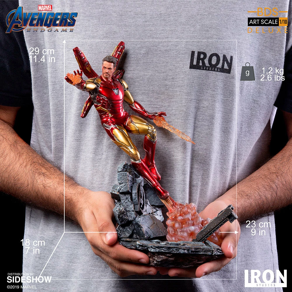 Iron Man Mark LXXXV (Deluxe) 1:10 Scale Statue By Iron Studios Avengers: Endgame - Art Scale 1:10 Battle Diorama Series 20 Iron Man Mark LXXXV (Deluxe) 1:10 Scale Statue By Iron Studios Avengers: Endgame - Art Scale 1:10 Battle Diorama Series