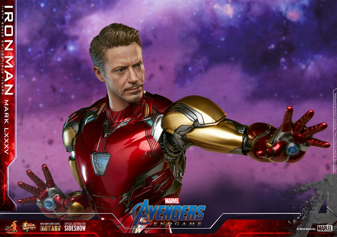 Iron Man Mark LXXXV Sixth Scale Figure By Hot Toys DIECAST - Avengers: Endgame - Movie Masterpiece Series 1 Iron Man Mark LXXXV Sixth Scale Figure By Hot Toys DIECAST - Avengers: Endgame - Movie Masterpiece Series