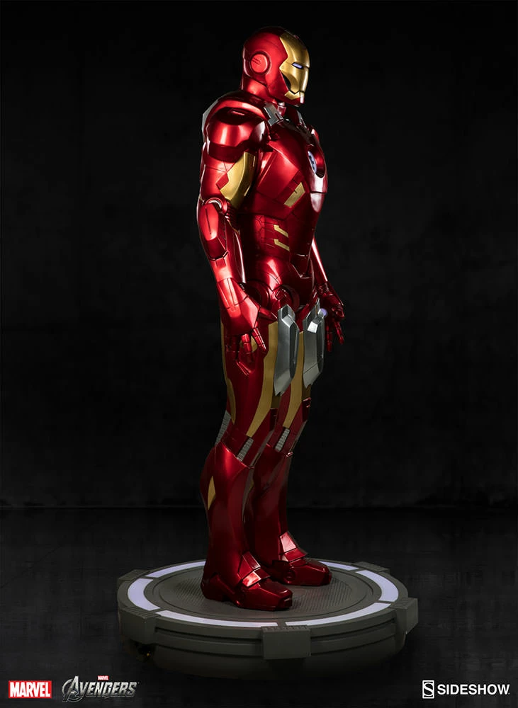Iron Man Mark VII Life-Size Figure By Sideshow Collectibles 7 Iron Man Mark VII Life-Size Figure By Sideshow Collectibles