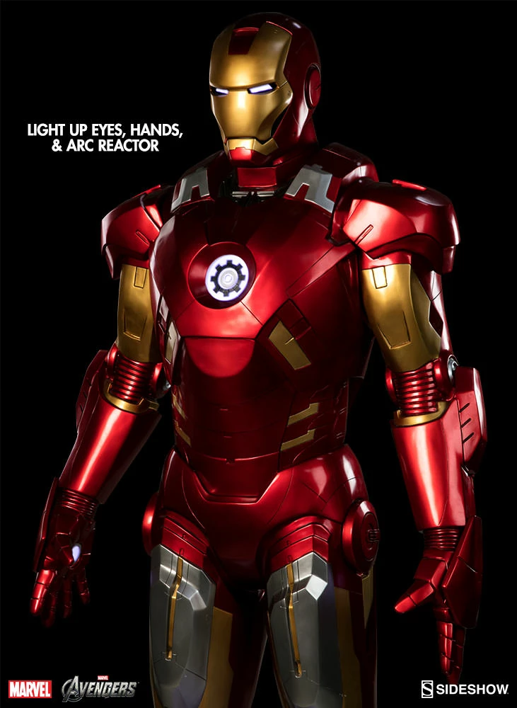 Iron Man Mark VII Life-Size Figure By Sideshow Collectibles 4 Iron Man Mark VII Life-Size Figure By Sideshow Collectibles