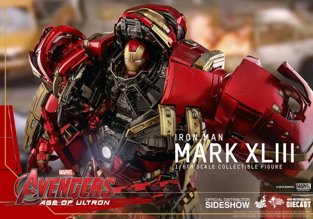 Iron Man Mark XLIII Sixth Scale Figure By Hot Toys DIECAST Movie Masterpiece Series - Avengers: Age Of Ultron 4 Iron Man Mark XLIII Sixth Scale Figure By Hot Toys DIECAST Movie Masterpiece Series - Avengers: Age Of Ultron