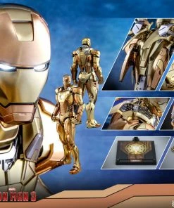 Iron Man Mark XXI (Midas) Sixth Scale Figure By Hot Toys Hot Toys Exclusive - Movie Masterpiece Series Diecast Avengers Earth's Heroes 37 Iron Man Mark XXI (Midas) Sixth Scale Figure By Hot Toys Hot Toys Exclusive - Movie Masterpiece Series Diecast Avengers Earth's Heroes
