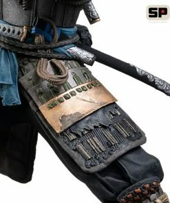 Jin Sakai Polystone Statue By Level52 Studios, 2020 Playstation Release Ghost Of Tsushima
