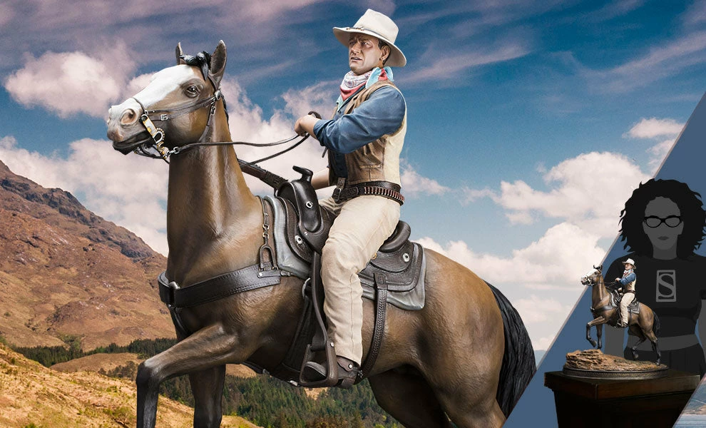 Hot Pop Stars And Celebrity's John Wayne Statue By Infinite Statue 1:6 Scale - Old & Rare 1 Hot Pop Stars And Celebrity's John Wayne Statue By Infinite Statue 1:6 Scale - Old & Rare