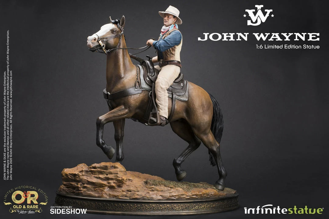 Hot Pop Stars And Celebrity's John Wayne Statue By Infinite Statue 1:6 Scale - Old & Rare 7 Hot Pop Stars And Celebrity's John Wayne Statue By Infinite Statue 1:6 Scale - Old & Rare