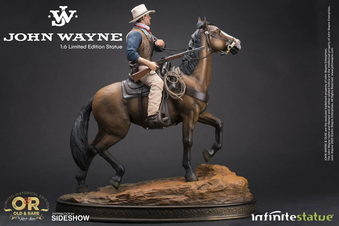 Hot Pop Stars And Celebrity's John Wayne Statue By Infinite Statue 1:6 Scale - Old & Rare 11 Hot Pop Stars And Celebrity's John Wayne Statue By Infinite Statue 1:6 Scale - Old & Rare