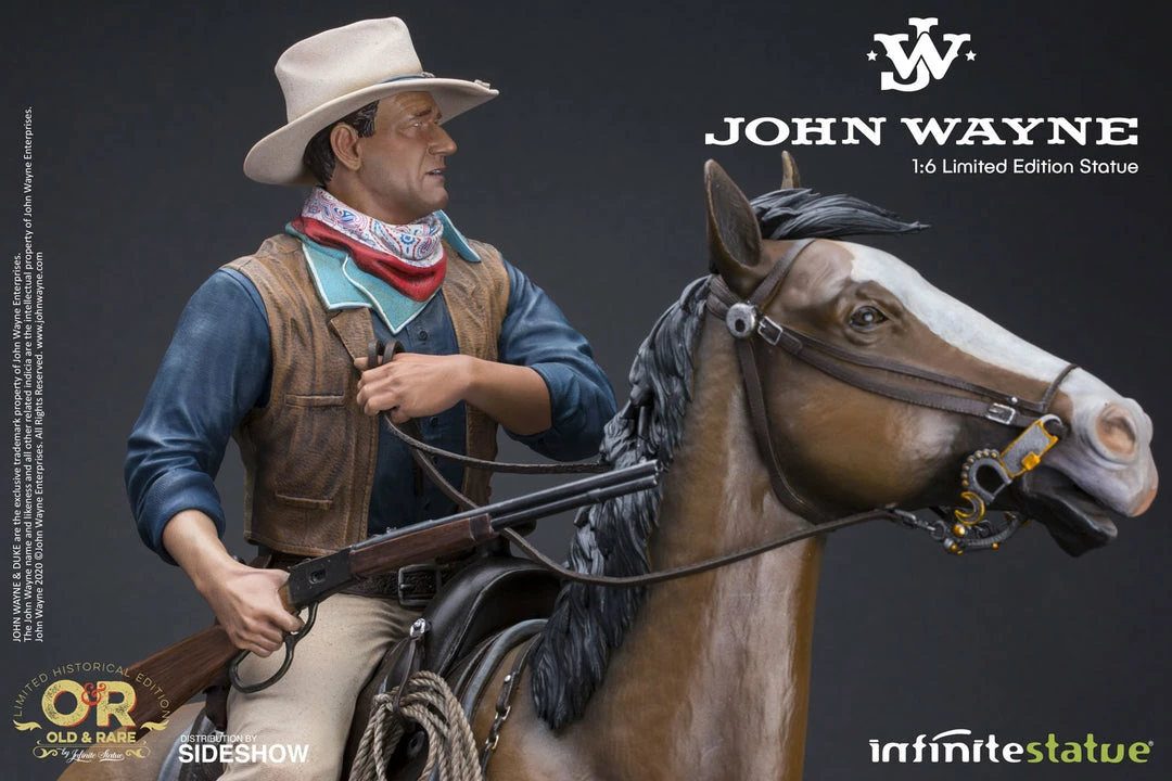 Hot Pop Stars And Celebrity's John Wayne Statue By Infinite Statue 1:6 Scale - Old & Rare 15 Hot Pop Stars And Celebrity's John Wayne Statue By Infinite Statue 1:6 Scale - Old & Rare