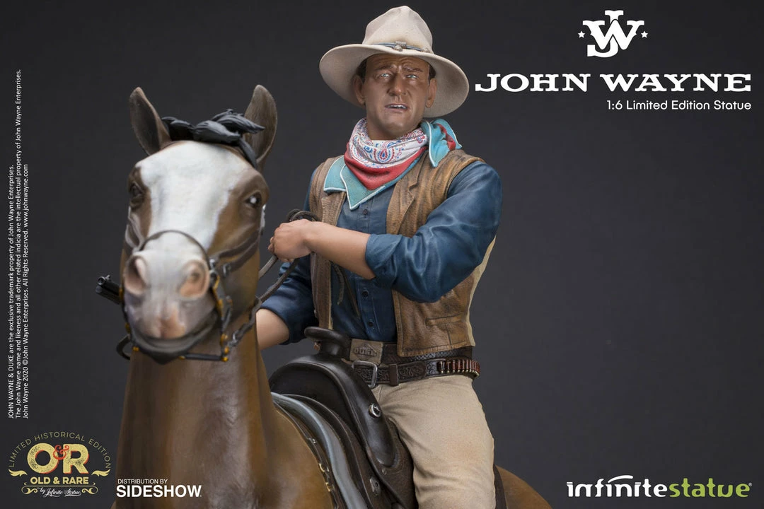 Hot Pop Stars And Celebrity's John Wayne Statue By Infinite Statue 1:6 Scale - Old & Rare 2 Hot Pop Stars And Celebrity's John Wayne Statue By Infinite Statue 1:6 Scale - Old & Rare