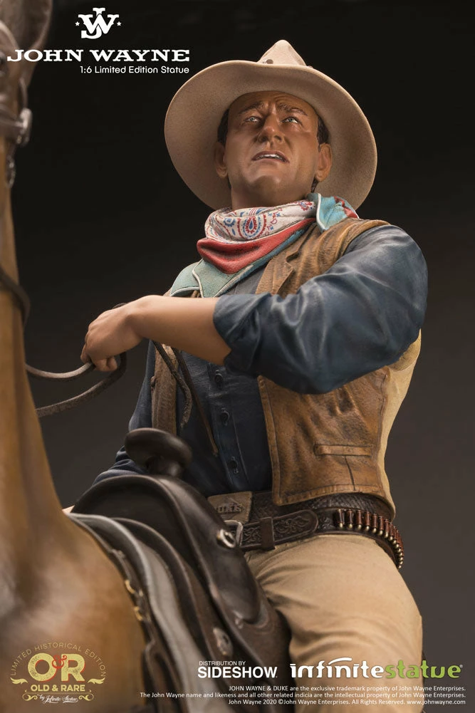 Hot Pop Stars And Celebrity's John Wayne Statue By Infinite Statue 1:6 Scale - Old & Rare 14 Hot Pop Stars And Celebrity's John Wayne Statue By Infinite Statue 1:6 Scale - Old & Rare