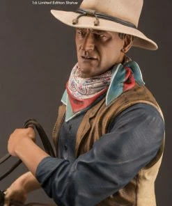Hot Pop Stars And Celebrity's John Wayne Statue By Infinite Statue 1:6 Scale - Old & Rare 31 Hot Pop Stars And Celebrity's John Wayne Statue By Infinite Statue 1:6 Scale - Old & Rare