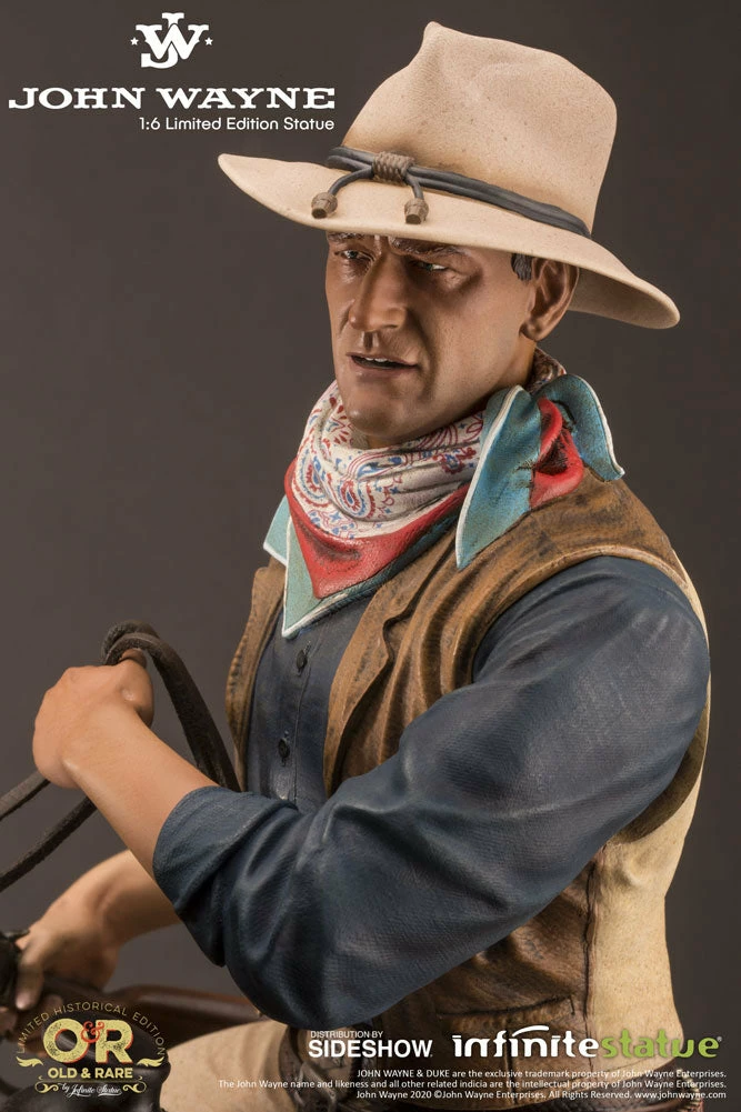 Hot Pop Stars And Celebrity's John Wayne Statue By Infinite Statue 1:6 Scale - Old & Rare 16 Hot Pop Stars And Celebrity's John Wayne Statue By Infinite Statue 1:6 Scale - Old & Rare