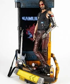 Hot Pop Stars And Celebrity's Johnny Silverhand Statue By PureArts 1:4 Scale Cyberpunk 2077 18 Hot Pop Stars And Celebrity's Johnny Silverhand Statue By PureArts 1:4 Scale Cyberpunk 2077