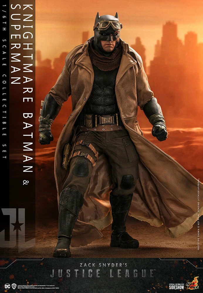 Knightmare Batman And Superman Sixth Scale Figure Set By Hot Toys Television Masterpiece Series - Zack Snyder's Justice League 9 Knightmare Batman And Superman Sixth Scale Figure Set By Hot Toys Television Masterpiece Series - Zack Snyder's Justice League