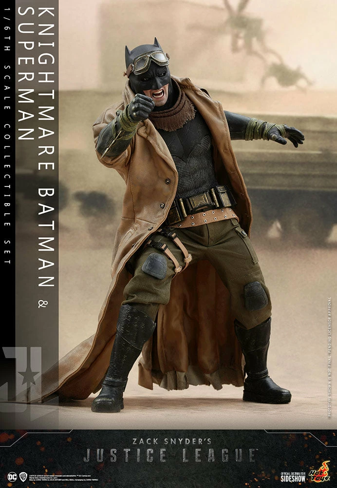 Knightmare Batman And Superman Sixth Scale Figure Set By Hot Toys Television Masterpiece Series - Zack Snyder's Justice League 18 Knightmare Batman And Superman Sixth Scale Figure Set By Hot Toys Television Masterpiece Series - Zack Snyder's Justice League