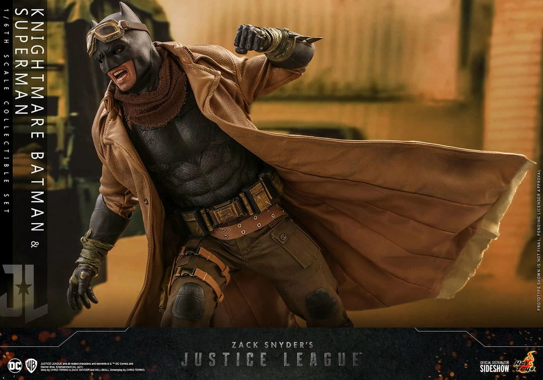 Knightmare Batman And Superman Sixth Scale Figure Set By Hot Toys Television Masterpiece Series - Zack Snyder's Justice League 24 Knightmare Batman And Superman Sixth Scale Figure Set By Hot Toys Television Masterpiece Series - Zack Snyder's Justice League