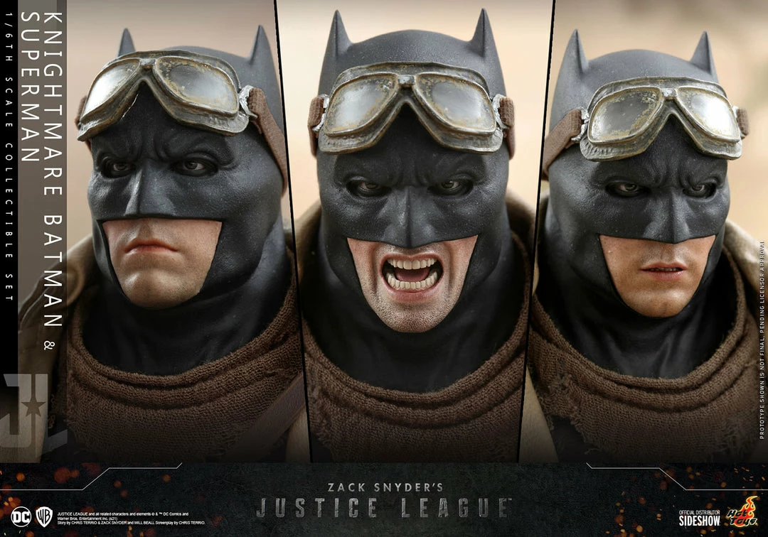 Knightmare Batman And Superman Sixth Scale Figure Set By Hot Toys Television Masterpiece Series - Zack Snyder's Justice League 22 Knightmare Batman And Superman Sixth Scale Figure Set By Hot Toys Television Masterpiece Series - Zack Snyder's Justice League