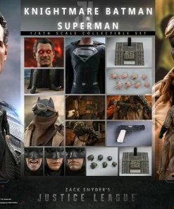 Knightmare Batman And Superman Sixth Scale Figure Set By Hot Toys Television Masterpiece Series - Zack Snyder's Justice League 61 Knightmare Batman And Superman Sixth Scale Figure Set By Hot Toys Television Masterpiece Series - Zack Snyder's Justice League