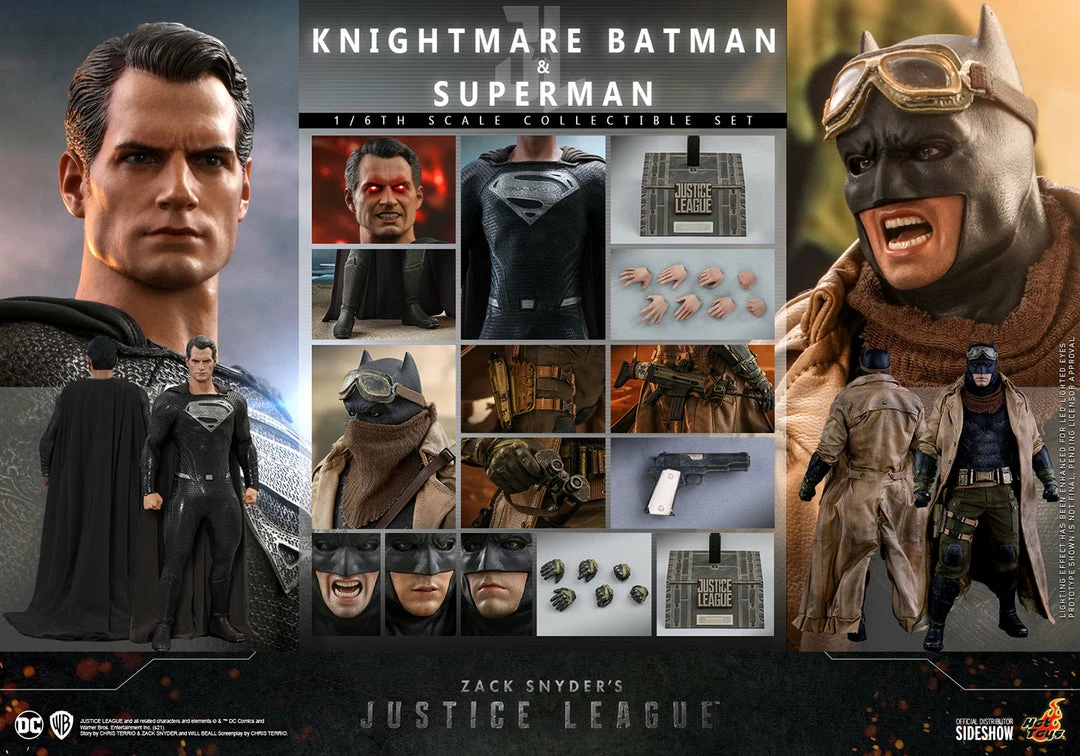Knightmare Batman And Superman Sixth Scale Figure Set By Hot Toys Television Masterpiece Series - Zack Snyder's Justice League 23 Knightmare Batman And Superman Sixth Scale Figure Set By Hot Toys Television Masterpiece Series - Zack Snyder's Justice League