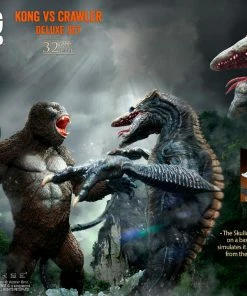 Kong VS Skullcrawler Deluxe Collectible Set By Star Ace Toys Ltd. Monsters, MonsterVerse!